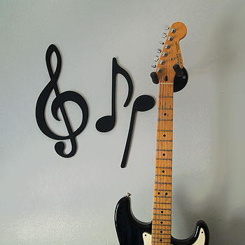 Musical Notes Wooden Wall Art, 3 of 5
