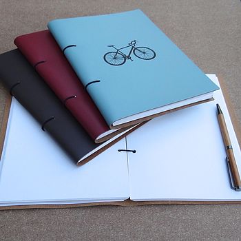Leather Bicycle Journal, 4 of 10