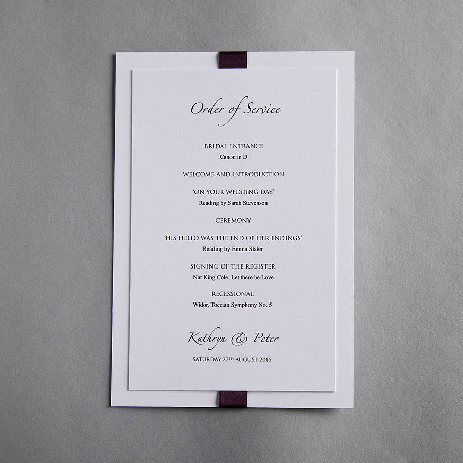 elegance wedding invitation by twentyseven