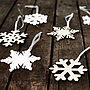 Arctic Snowflake Decorations, thumbnail 4 of 8