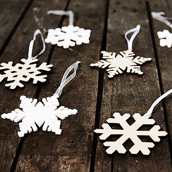 Arctic Snowflake Decorations, 4 of 8