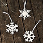Arctic Snowflake Decorations, thumbnail 7 of 8