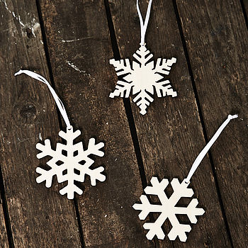 Arctic Snowflake Decorations, 7 of 8