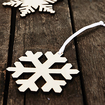 Arctic Snowflake Decorations, 6 of 8