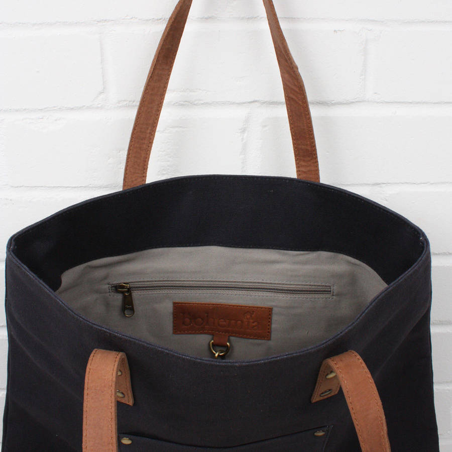 Canvas Mumbai Tote Bags By Bohemia