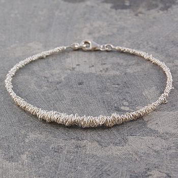 Sterling Silver Loops Bracelet, 8 of 12
