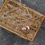 Heart Locket Rose Gold Plated Sterling Silver Necklace, thumbnail 6 of 10