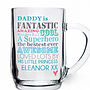 Personalised Etched Dad Glass, thumbnail 2 of 2