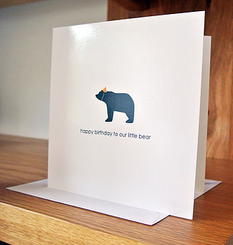 Happy Birthday Little Bear Card, 9 of 9