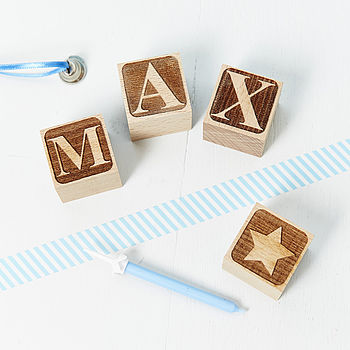 Personalised Letter Building Block, 4 of 7