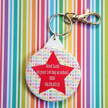 Personalised 1st Day At School Bag Tag, 5 of 7