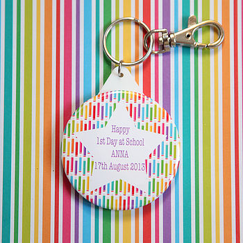 Personalised 1st Day At School Bag Tag, 3 of 7