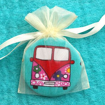 ''Campervan'' Set Of Compact Mirrors, 3 of 6