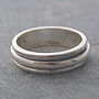 Sterling Silver Spin Ring, thumbnail 2 of 4