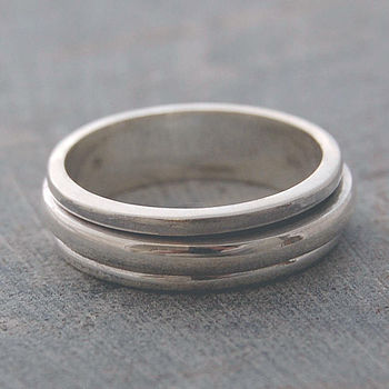 Sterling Silver Spin Ring, 2 of 4