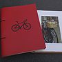 Personalised Leather Bicycle Journal, thumbnail 8 of 10
