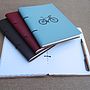 Personalised Leather Bicycle Journal, thumbnail 5 of 10