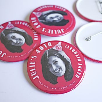 Personalised Birthday Party Badges, 3 of 5