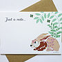Personalised Bunny Notecards, thumbnail 3 of 8