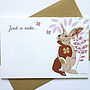 Personalised Bunny Notecards, thumbnail 4 of 8