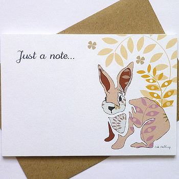 Personalised Bunny Notecards, 6 of 8
