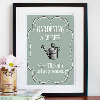 Gardening Print, 2 of 4