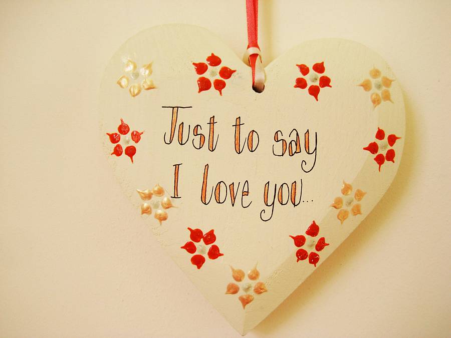 Valentines Heart Message