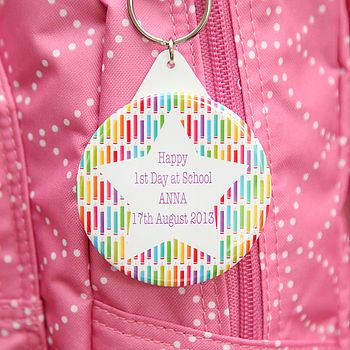 Personalised School Or Lunch Box Bag Tag, 2 of 6