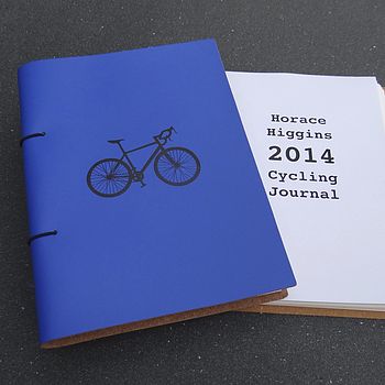 Leather Bound Bicycle Journal, 8 of 12
