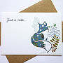 A Set Of 12 Personalised Fox Notecards, thumbnail 3 of 8