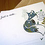 A Set Of 12 Personalised Fox Notecards, thumbnail 5 of 8