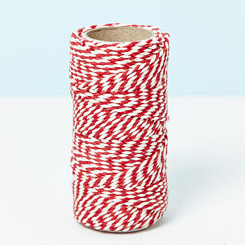 Recycled Red Chevron White Wrapping Paper, 3 of 10