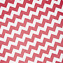 Recycled Red Chevron White Wrapping Paper, thumbnail 10 of 10