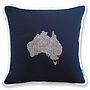 Embroidered Countries Cushions, thumbnail 7 of 8