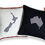 Embroidered Countries Cushions, thumbnail 6 of 8