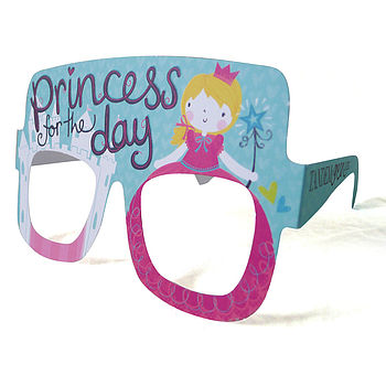 Princess Birthday Girl Card Glasses, 2 of 6