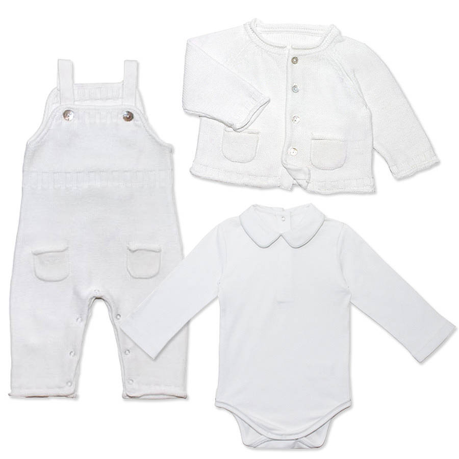 baby boy winter baptism outfit