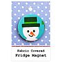 ''Snowman'' Fridge Magnet Christmas Stocking Filler, thumbnail 2 of 4