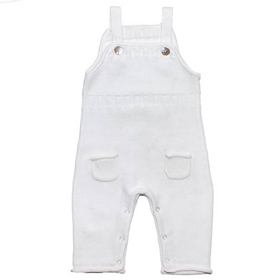 Baby Boy Cotton Knit Christening Outfit By Chateau de Sable