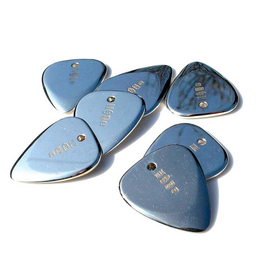 Treasure Tones Platinum Guitar Plectrum By Timber Tones