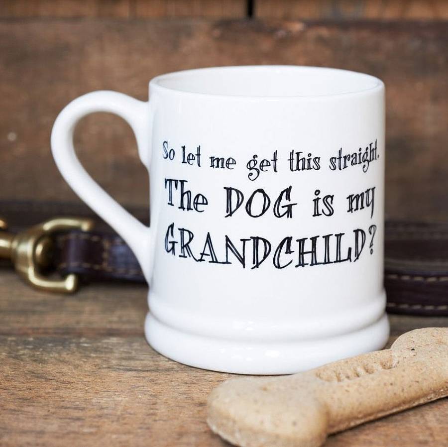 'The Dog Or Cat Is My Grandchild' Mug, 1 of 3