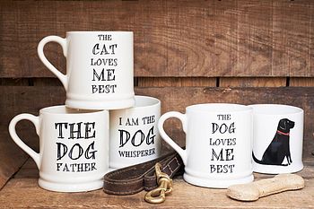 'The Dog Or Cat Loves Me Best' Mug, 4 of 4