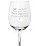 Personalised Giant Wine Glass, thumbnail 3 of 5