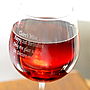 Personalised Giant Wine Glass, thumbnail 1 of 5