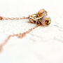 Rose Gold Necklace, thumbnail 5 of 12