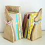 Pair Of Oak Bunny Bookends, thumbnail 1 of 3