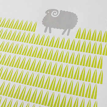 'Sheep' Limited Edition Print Framing Available, 4 of 4