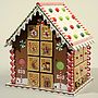 Christmas Gingerbread House Wooden Advent Calendar, thumbnail 4 of 5