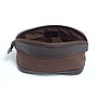 Personalised Corporate Gift Leather Wash Bag, thumbnail 4 of 4