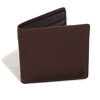 Personalised Corporate Gift Medium Leather Wallet, 7 of 10